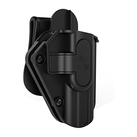 CPX Holster for SCCY CPX1 CPX2 Gen 3, CPX3, CPX4, DVG-1, Level 2 Retention OWB Paddle Holster, Outside Waistband Holster fit SCCY CPX-2 CPX-1, Adjustable Retention & Cant, Fast Draw - Right Handed Cover