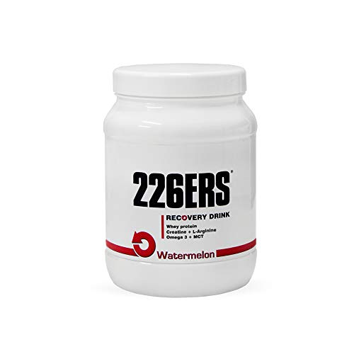 226ERS Recovery Drink, Recuperador Muscular con Proteína Whey, Creatina, Hidratos de Carbono, Triglicéridos y L-Arginina, Sandía - 500 gr