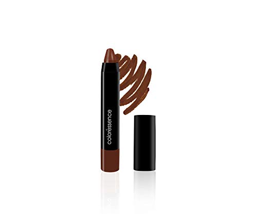 Image of Coloressence High Pigment Matte Lip Pencil Vitamins and Oxidant Infused 12 Hour Long Stay Smudge Proof Waterproof Lips Crayon - Cinnabar