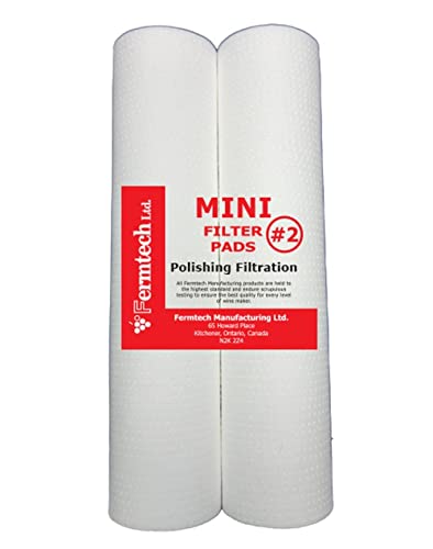 Fermtech Mini 2 Wine Filtration Bundle (#1/#2/#3 Filter Pads) #TOP2