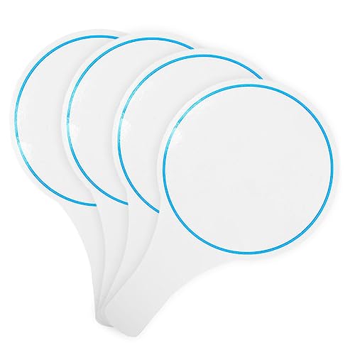 Tablero de puntuación BESPORTBLE, 8 unidades, pizarra blanca desechable, mini tableros blancos para anotar, pizarras secas miniatura 2