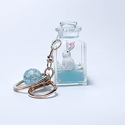 Unique Animal Bear Panda Keychain Keyring Car Bag Trinket Pendant Women Gift Cover