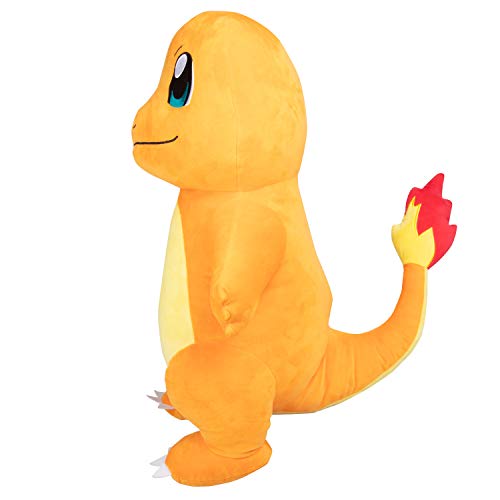 Image of Pokmon 24 inch Lifesize Charmander Plush Stuffed Animal Toy - Largest Ever Available