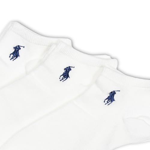POLO RALPH LAUREN Women's Cushion Cotton Sport Quarter Sock 3 Pair Pack2