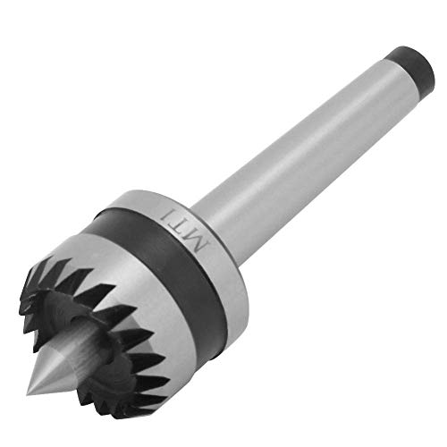 Price comparison product image SNOWINSPRING MT1 Wood Turning Tool, Heavy Duty Bearing Tailstock Wood Metal Lathe Live Center