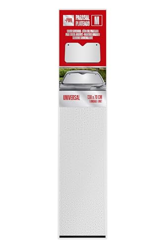 Pare-soleil avant robuste en aluminium argenté isolant M