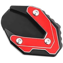Side Stand Kickstand Extension Pad Enlarge Plate CNC Red for Suzuki GIXXER 250 SF GIXXER 150 125 SF250 2018-2023