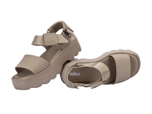 Image of Melissa Kick Off Platform Sandals for Women - Super Soft and Flexible Vegan Chunky Platform Sandal with Adjustable Straps and Open Toe Design