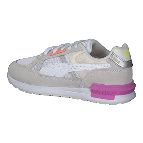 PUMA PUMA Men's Cricket ClassicatCricket Shoe, Marshmallow White Silver, 8 US