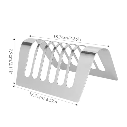 Estante para tostadas rectangular con rejilla de enfriamiento para pan 3