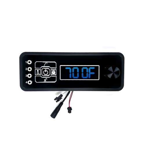Replacement Control Panel Kit for Masterbuilt Gravity Series 560 Fits MB20040220 MB20041020 Digital Charcoal Smoker Grill Controller 560 Parts Non WiFi 9904190036