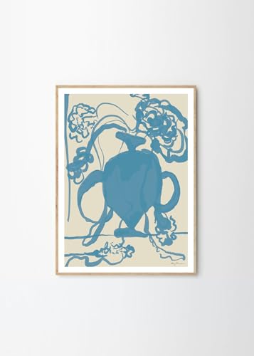 THE POSTER CLUB �|�X�^�[�N���u Dahlia Bleu 30×40cm Anna Johansson