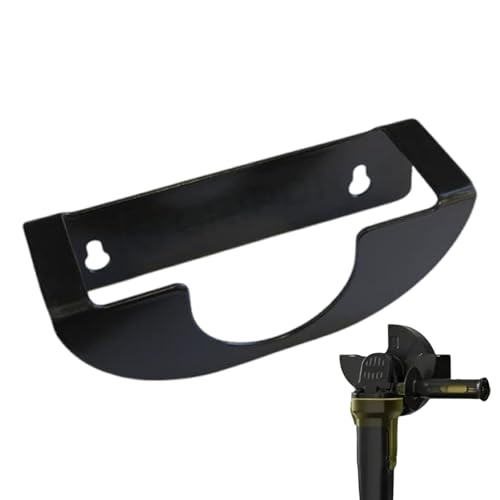 Organizador de herramientas electroportátiles, soporte para amoladora de pared | Almacenamiento de garaje resistente, ahorro de espacio multifunción para amoladora angular, pulidora y lijadora