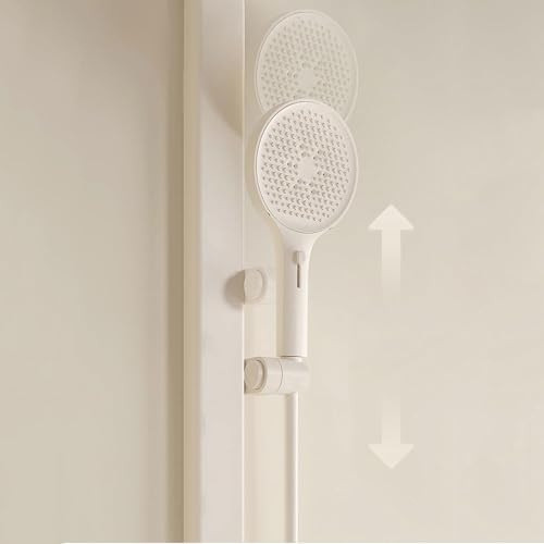 Mitigeur de douche mural gris moderne robinet de baignoire avec pommeau