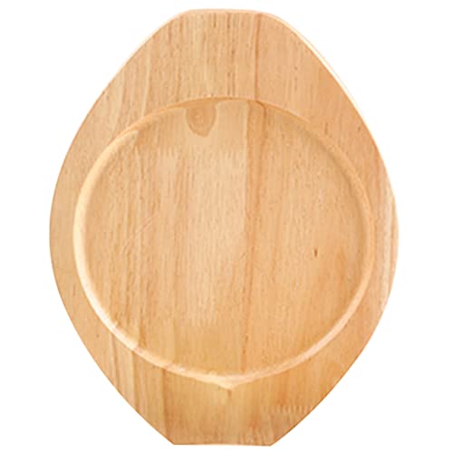 Mikinona Sottopentola in Legno e Sottopentola Per Casseruola Multifunzione Resistente Al Calore Per Forniture Pentole Protegge Superfici e Impedisce Scottature Design Moderno e Per Uso
