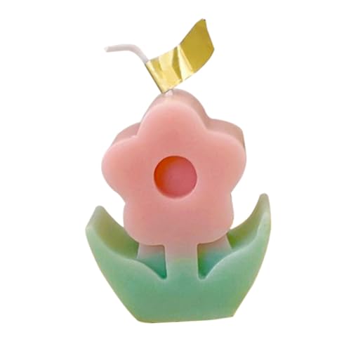 TOVINANNA 1 Pc Vela Perfumada De Flores Pequeñas Velas Perfumadas Molde De Epoxi Artesanal Diy Perfumado Punto Aromas Molde Para Velas De Cera De Soja Molde Para Velas De Aromaterapia Rosa