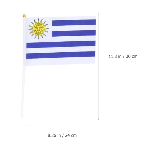 Banderines de mano de poliéster listos para repartir en grandes grupos y animar sin límites 3