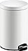 Produktbild Helit H2403505 - Tret-Abfallbehälter "the silent" 12L, weiß