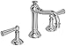 Newport Brass 2470 Jacobean Widespread Bathroom Faucet with Lever Handles Finish: Polished Chrome
