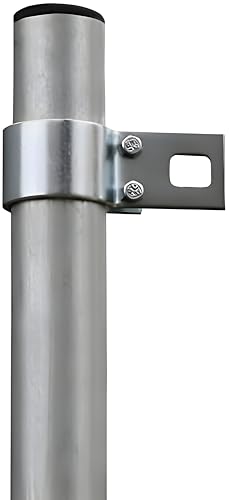 Kookaburra 9ft 10 / 3m Galvanised Shade Sail Pole With Bracket Clamp