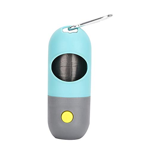 ペットトイレ袋 うんち処理袋 使い捨て ライト付き ロール型 犬 猫用 取り出し容器付き 防水 防臭 極厚 破れにくい ゴミ袋用ホルダー 軽量 屋外 携帯用 ゴミ袋 スコップ トイレ袋 衛生用品 ペット用品