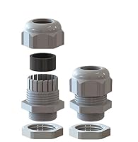 Kabelverschraubungen mit Gegenmutter M12, M16, M20, M25, M32, M40, M50, M63 (50er, M-20) – Ansicht 3