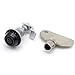 KFWALSABB Zinc Alloy Gas Meter Cam Lock Key Electric Door Cabinet Box Latch Locks for Hardware Tool 1Pcs(One Slot)