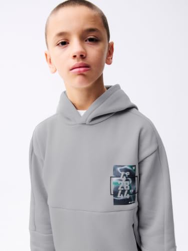 Pullover Nukutavake para niño gris Mayoral sudadera con cremalleras 2
