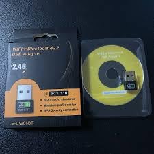 LV-UW06BT USB Adapter packaging and mini-CD