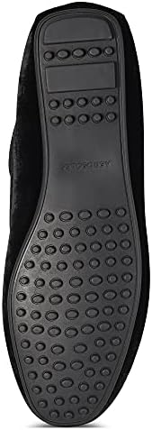 Aerosoles Women's Winter Boater Driving Style Loafer, Black Velvet, 8.5 | Image 3