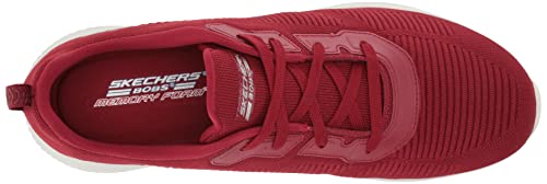 Skechers womens 32504w Sneaker, Red, 5 Wide US