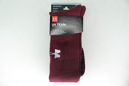 Under Armour Adult Team Over-The-Calf Socks Socks 609.Maroon L