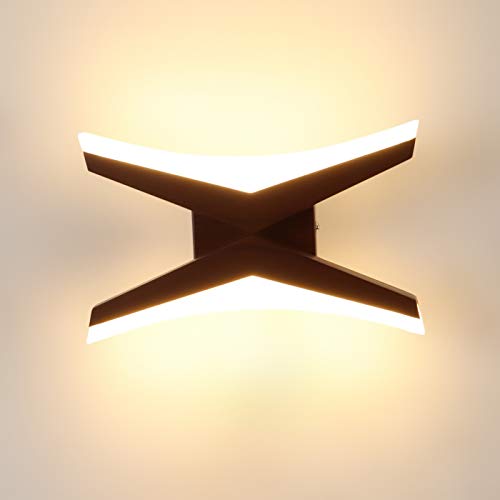 Image of ELIANTE - Metal Wall Light Brown Bode with LED- 351-2W-LED for Outdoor | by Jainsons Lights | 2 Years Warranty | Inbuilt LED