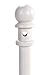 Eagle 1202BEI Galvanized Steel Poly Tube Cigarette Butt Receptacle, 2 gallon Capacity, 35