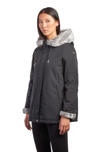Veste Anita 2.0 Canadiens mi-longue, le manteau idéal pour vos sorties en ville