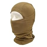 Convertible Cotton Balaclava, Coyote