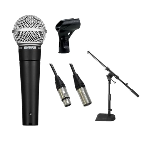 SM58SE �A���v�p�X�^���h�E�P�[�u���Z�b�g �_�C�i�~�b�N�}�C�N �X�C�b�`�t�����f�� �V���A