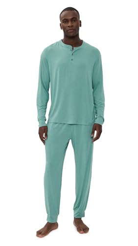 Image of Eberjey Henry Men's Jersey Modal PJ Set