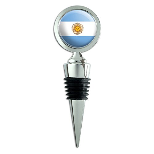 Argentina National Country Flag Wine Bottle Stopper