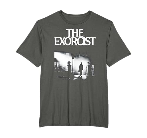 Warner Bros. T-shirt Homme Classique Noir T-shirt Exorciste Caricature S
