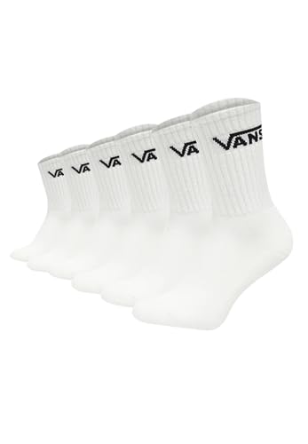 Vans Chaussettes Crew pour homme, blanc, M, blanc, M