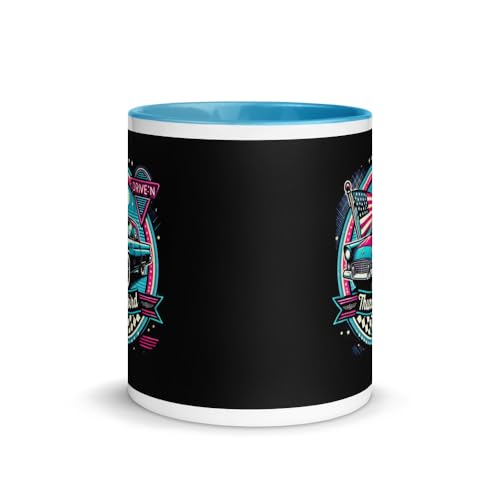 Mug cerámico clásico 1957 Thunderbird 11oz azul miniatura 3