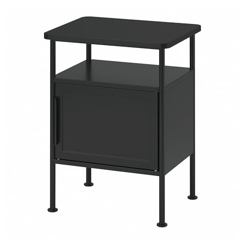 Table de chevet GRÅFJÄLLET anthracite au design minimaliste - 2