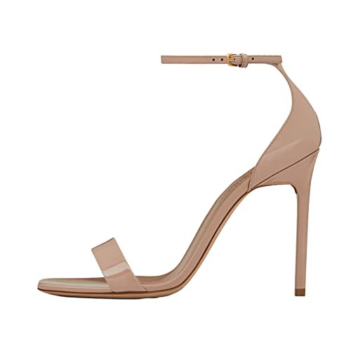 12CM / 4,72IN Damen sexy einfarbig Einzeilige Schnalle Stilettos...