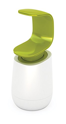Joseph Joseph 85053 C-Pump Single-Handed Soap Dispenser, White