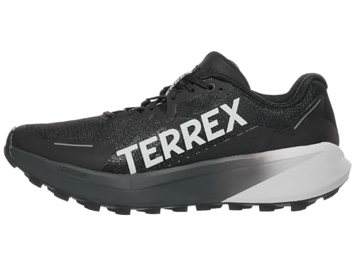 Adidas, Mens Terrex Agravic 3 Trail Running Shoes Black/Grey/Grey 10 Medium