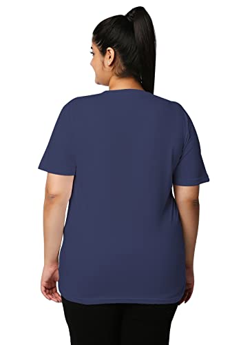 Image of Wear Your Opinion Women's S to 5XL Plain Solid 100% Cotton Unisex Boyfriend Fit T-Shirt (Design: Solid)