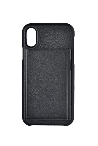 TRU VIRTU CLICK & SLIDE Pay & Phone iPhone X (Nappa Black/Black)
