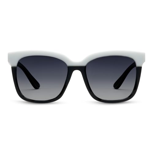 Peepers by PeeperSpecs Frenchy Polarized Sun - Black/White