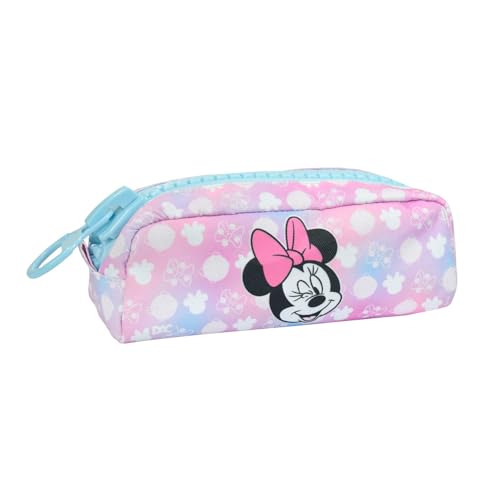 DAC - Estojo em Tecido com Zíper Trator - Minnie